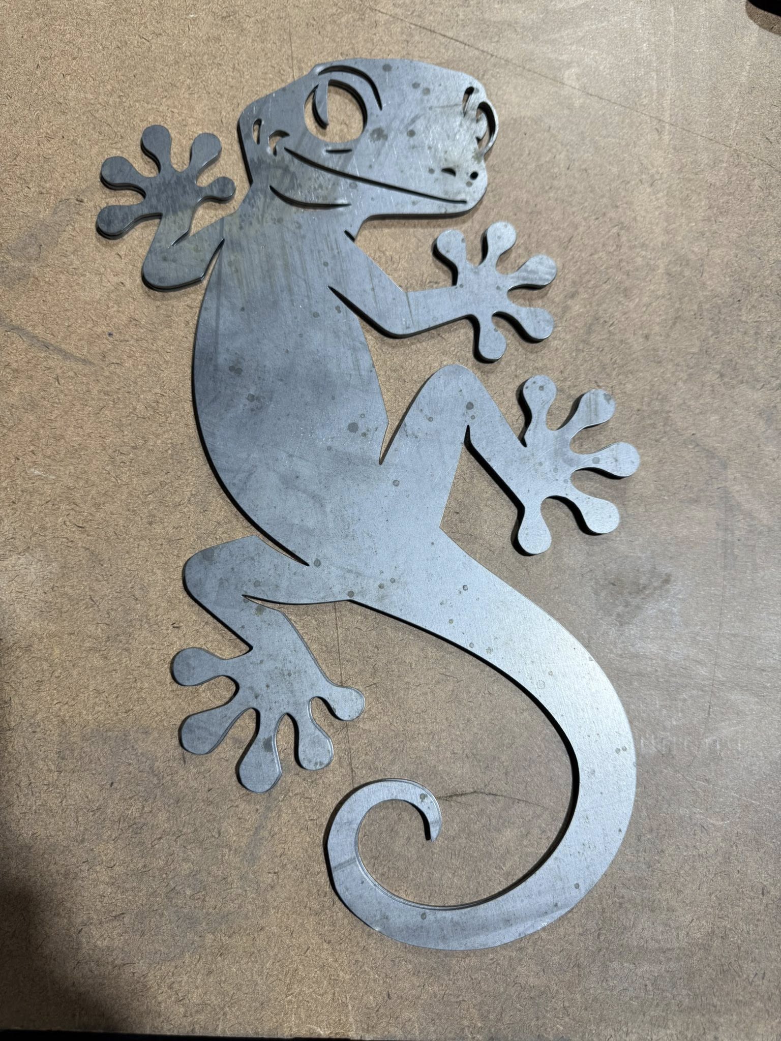 Unpainted Custom Metal Sign – Small (7”)